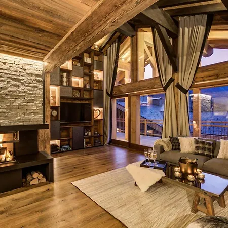 Elysium Heights Luxury Chalet In Verbier 木屋 采尔马特